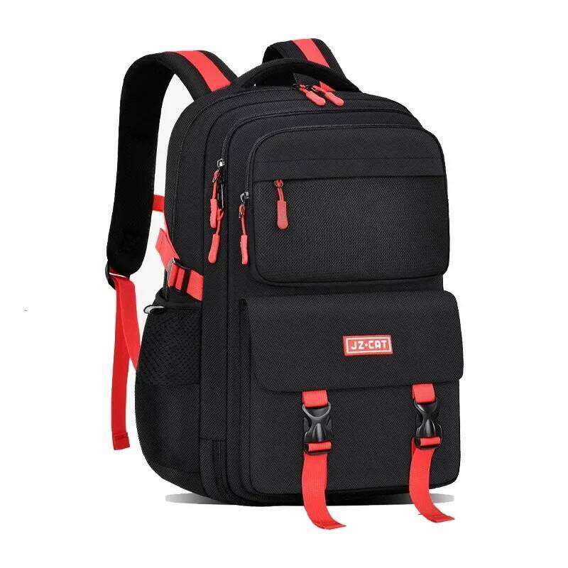 New Boys Large Capacity Refrigerator Open Door Waterproof Backpack Bag For Primary And Secondary School Students