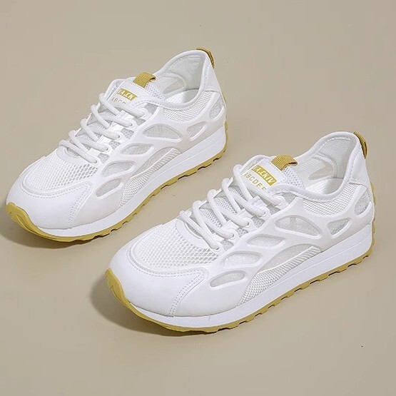 Ddmysports Summer New Thick Soled German Training For Women Thin Mesh Breathable Casual Sports Dad Shoes Outdoor Shoes