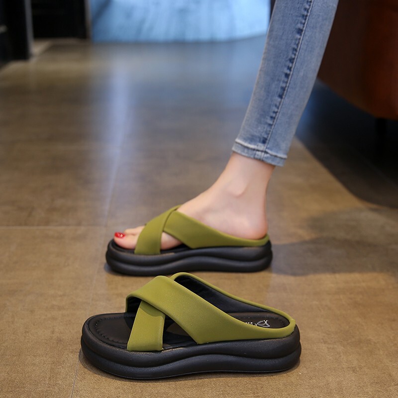 Ddmyoutdoor Women S New Summer Sandals Spring And Fashionable Soft Sole Suitable For Wearing With Dresses High End Feel Comfortable Slippers Outdoor S