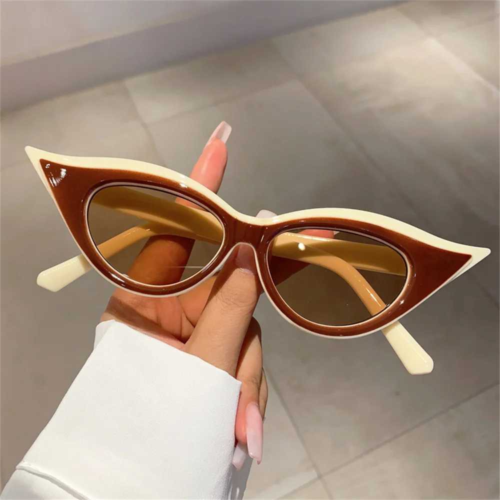 KLASSNUM Luxury Cat Eye Sunglasses Women Y2K Fashion Personalized UV400 Sun Glasses Travel Driving Eyewear Anti-UV Eyeglasses Z250614
