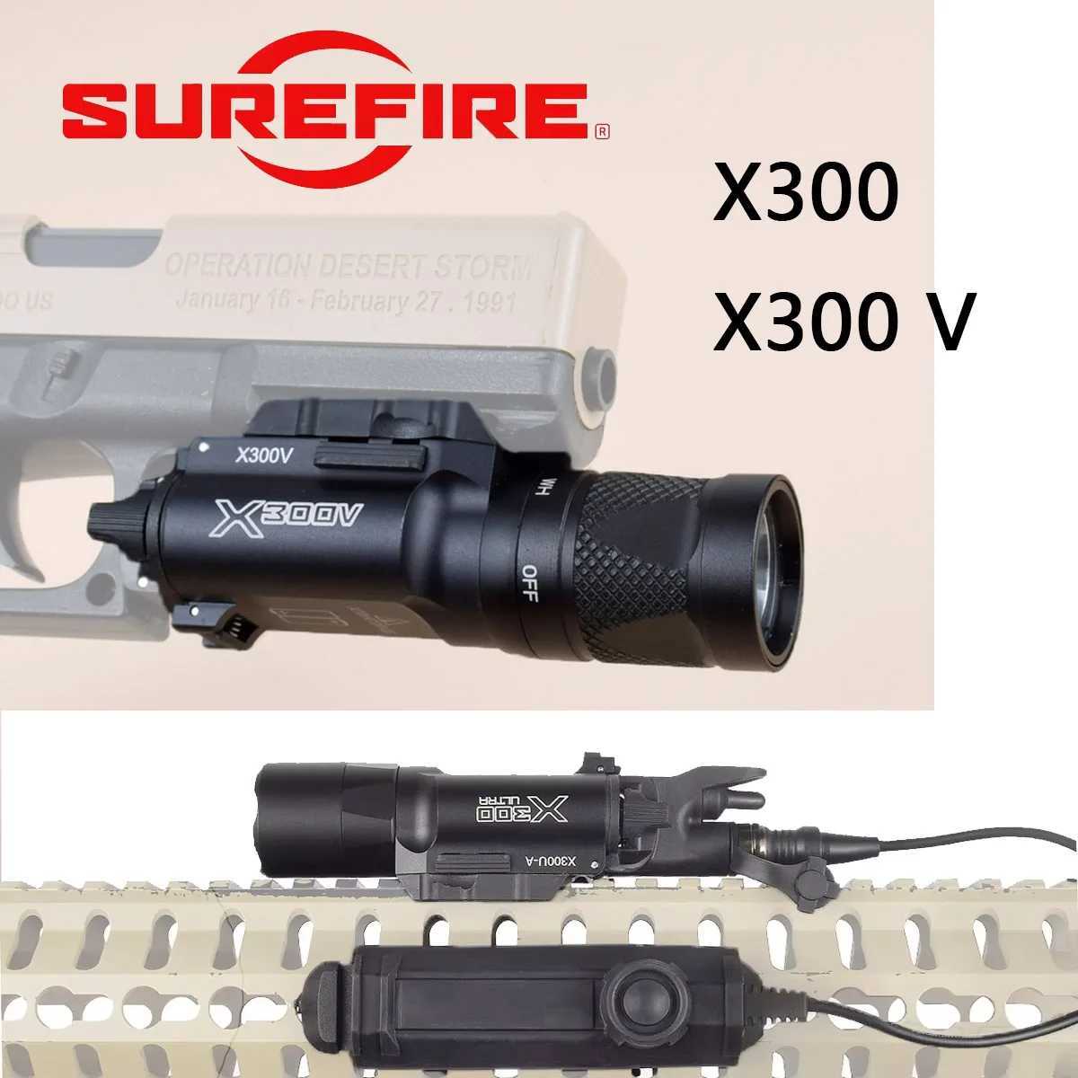 Tactical X300 Ultra X300U X300V IR Weapon Flashlight Remote Dual Function Switch Hunt Light Constant Momentary Control XJ250613
