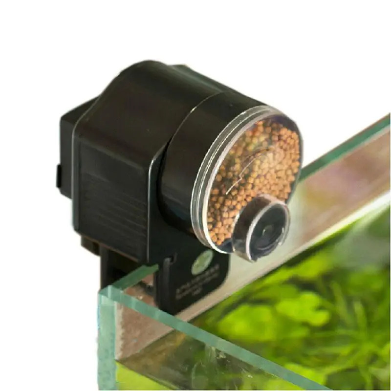 Electronic Fish Food Feeder Automatic Aquarium Tank Auto Fish Feeder Timer Food Feeding Timer Fish Supplies Easy 250613