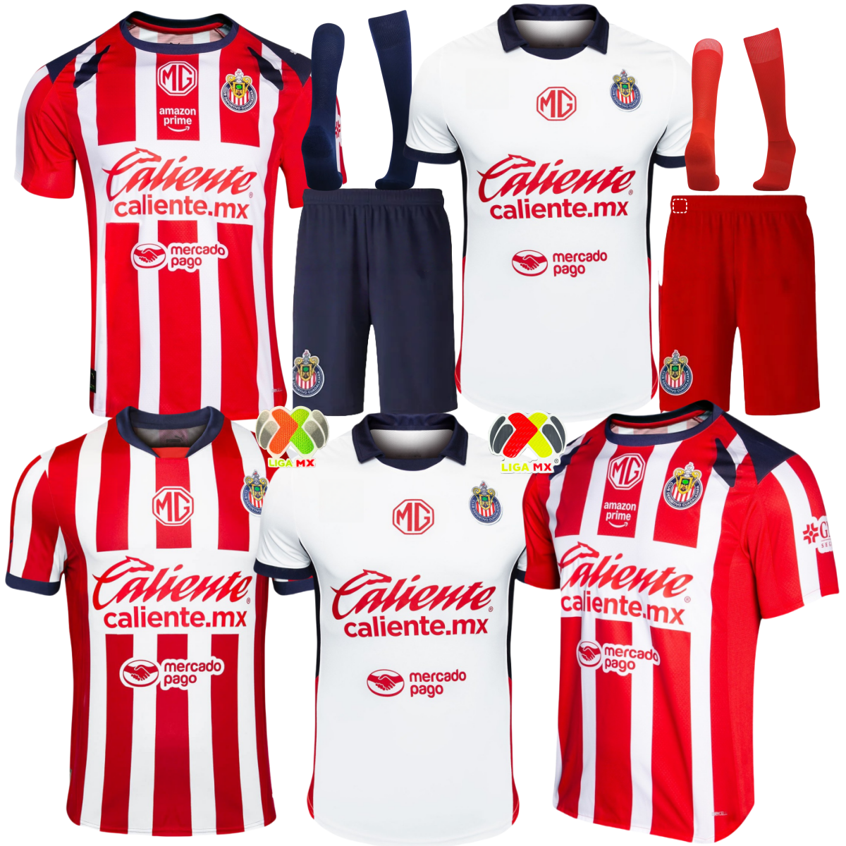 25 26 Chivas Soccer Jersey CHICHARITO de Guadalajara men Kids kit