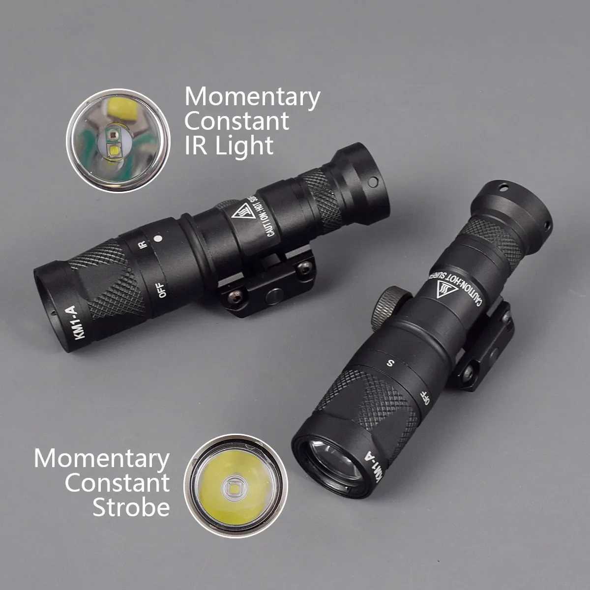 M300 Series Flashlight Upgrade M300V M300V-IR M600V Weapon Gun Strobe LED Light 20mm Rail Hunting Rifle M300C TorchXJ250613