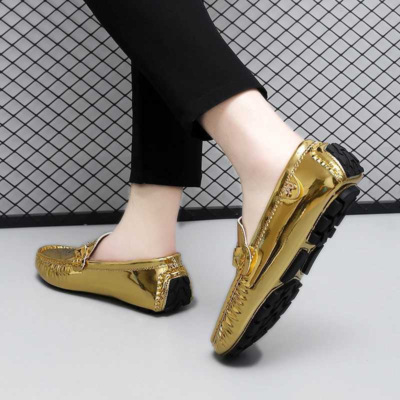 Doudou Shoes Womens 2025 New Soft Sole Slip- Lazy Loafers Handmade Trendy Easy for Mother Mens Casual Driving Shoes XJ250614