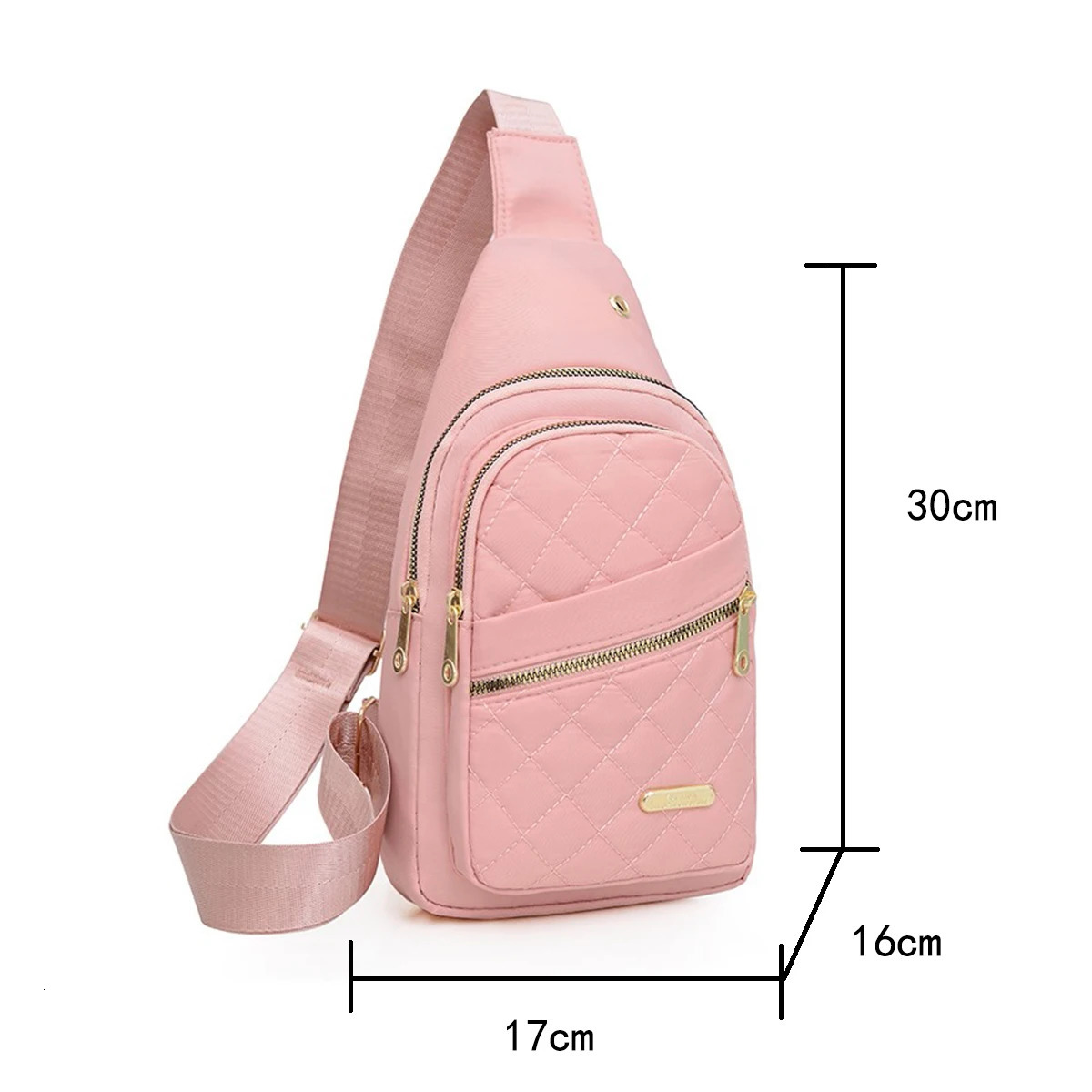 Chest Bag Crossbody Small Sling Backpack for Women Daypack Travel Sport 250614