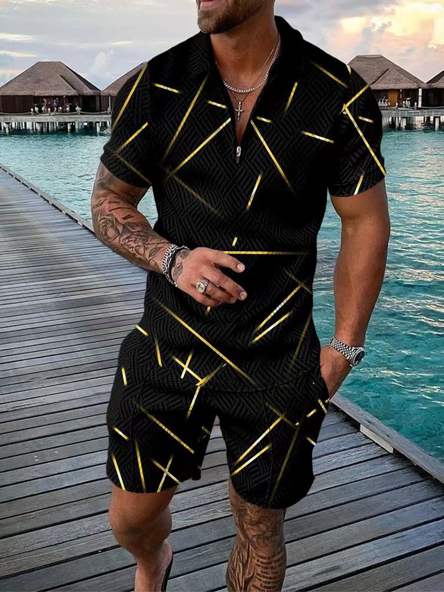 Mens Tracksuits Designer Men tracksuit Luxury Man POlos short sleeve Classic Fashion Running Casual Clothes Outfits Pants polo two piece