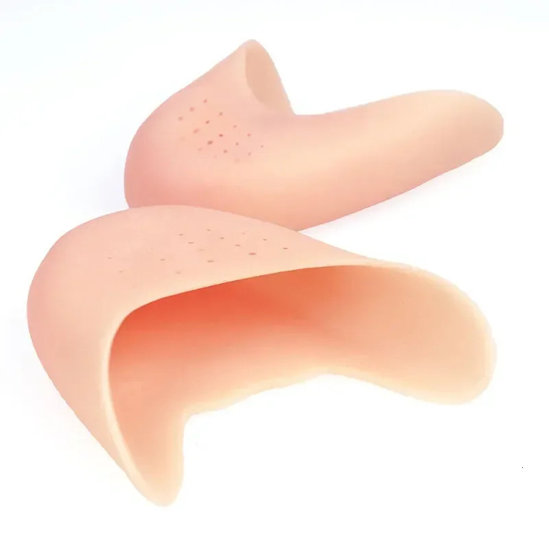1Pair Toe Protector Silicone Gel Pointe Toe Cap Cover For Toes Soft Pads Protectors For Ballet Shoes Feet Care Tools 250613