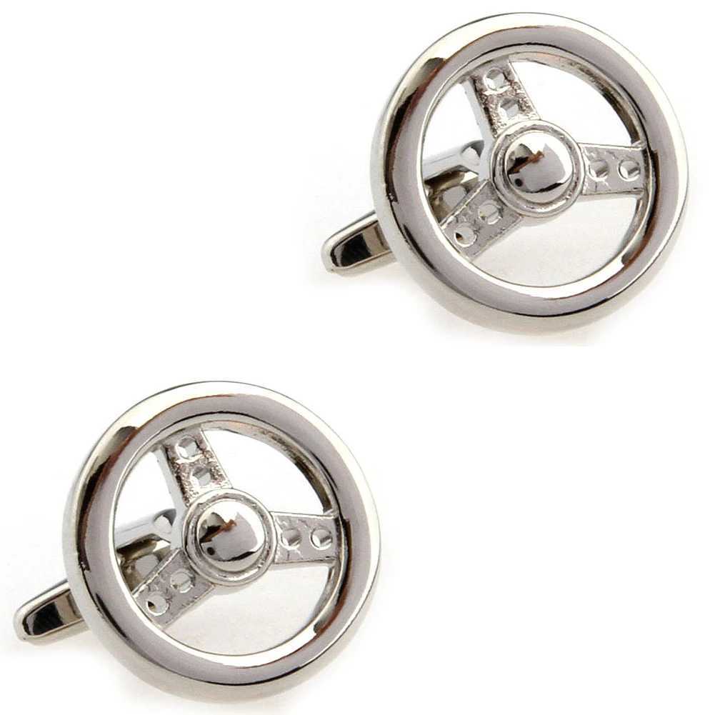 TZG Fashion Car Cufflinks Men Bike Cuff Links For French Shirts Factory XJ250614