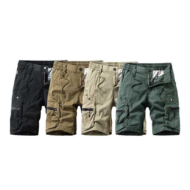 2025 New Men Casual Shorts Summer Comfortable and Fashionable Outdoor Workwear Shorts Pure Cotton Retro Mens High Quality Pants W250614