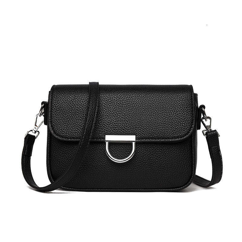 Genuine Leather Crossbody High-Quality Texture Spring Small Square Fashionable Elegant Versatile Shoulder Bag For Women