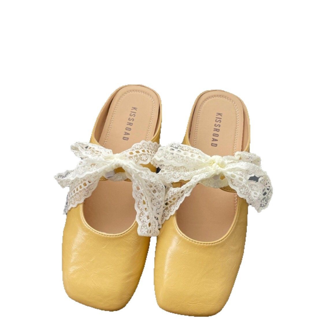 Ddmyoutdoor Ddmyoutdoor French Style Elegant Closed Toe For Women Summer New Satin Fairy Soft Sole Lazy Mules Outdoor Shoes Outdoor Shoes