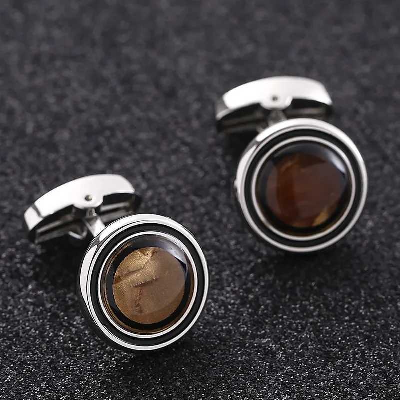 Fashion Enamel Dropped Oil Cufflinks Business Wedding Party Dress Jewelry Accessories Mens and Womens French Shirt ButtonsXJ250614
