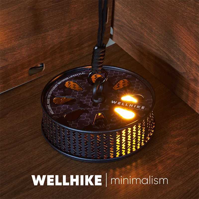 WELLHIKE Outdoor Portable Mosquito Coil Lightweight Hangable Fireproof Incense Burner Camping Fishing Summer Mosquito Repellent W250613