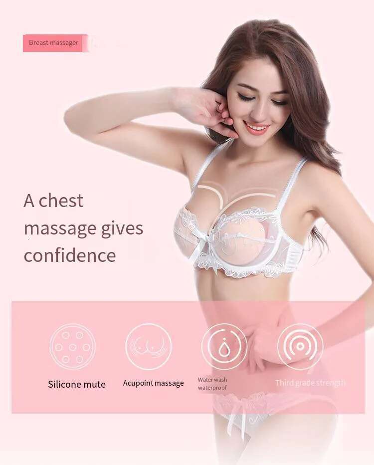 Enlargement Massager/Breast Pad/Wiriless Chest Massager For Women