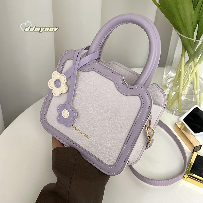 High-end for Women Summer 2025 New Niche Design Ins Crossbody Handbag Small Square Bag ddmynov