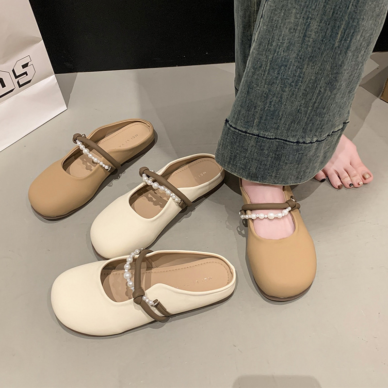 Ddmyoutdoor Baotou Women S Summer Outdoor High End New Trendy Super Popular Versatile Soft Sole Slip On Half Slippers Outdoor Shoes
