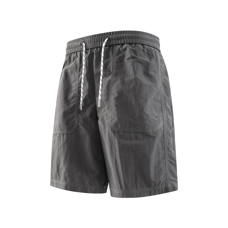 Men's Shorts, Designer Style, Summer Casual and Fashionable, Loose Straight-Leg Five-Inch Shorts, Quick-Drying, Loose Workwear Shorts, Thin Style