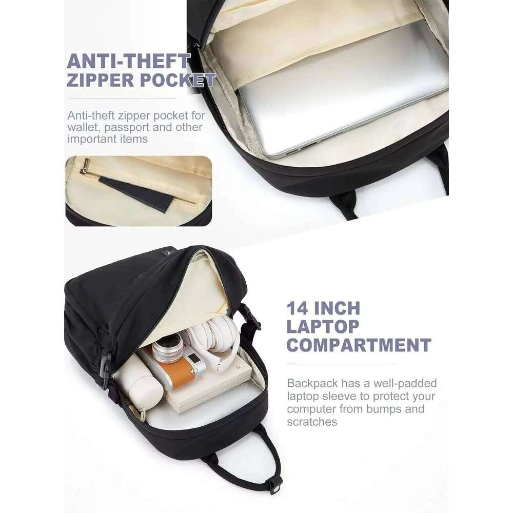 Laptop Waterproof Travel Bckpacks Fashion Purse For Women Work College Backpack School Bag