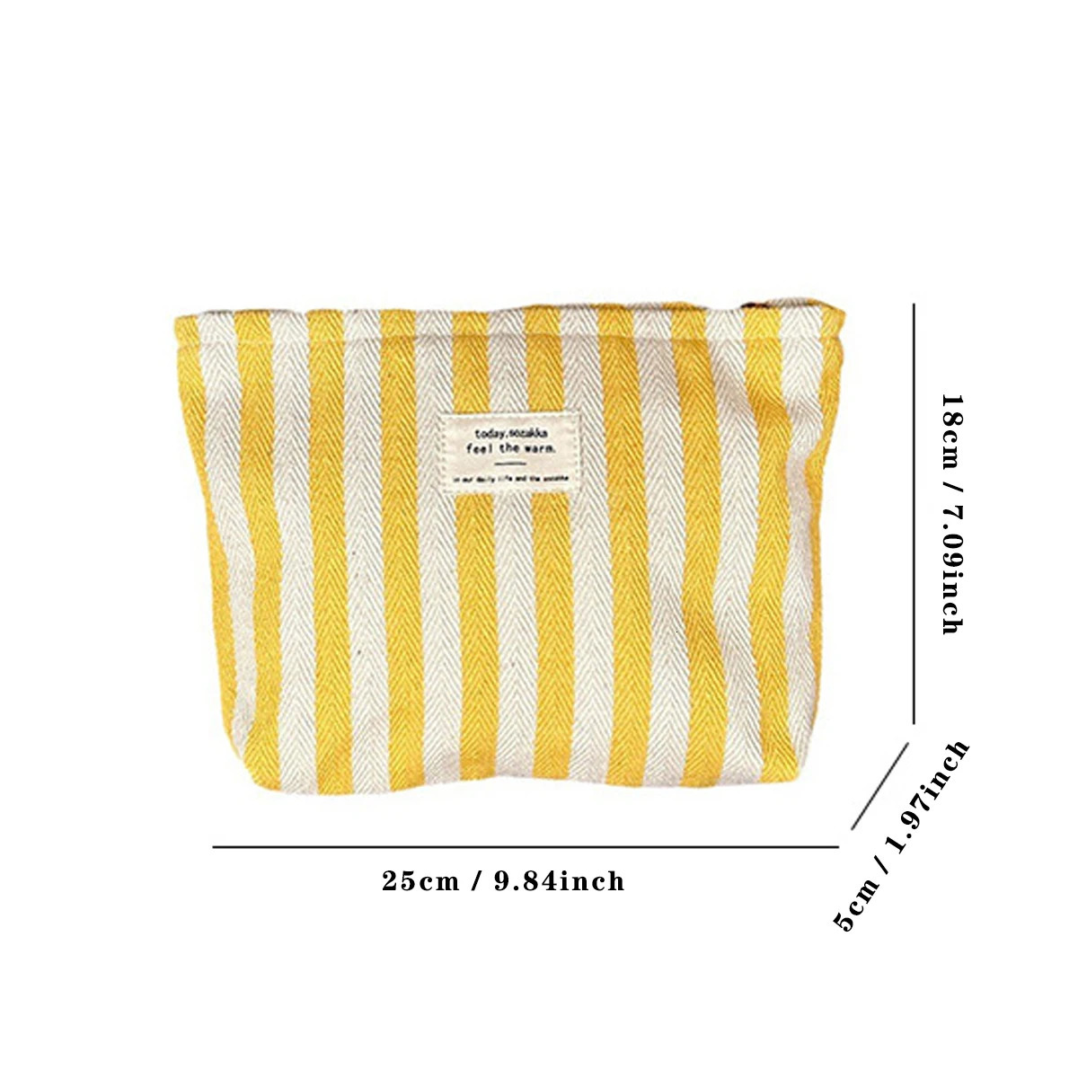 Corduroy Women Cosmetic Bag Large Capacity Makeup Storage Travel Portable Organizer Zipper Wash Bag 250614