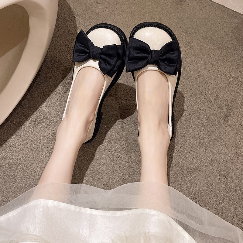 Ddmysports Trendy Women S Leather Spring And Autumn New Flat Elegant Mary Jane Shoes Summer Slip On Loafers Outdoor Shoes