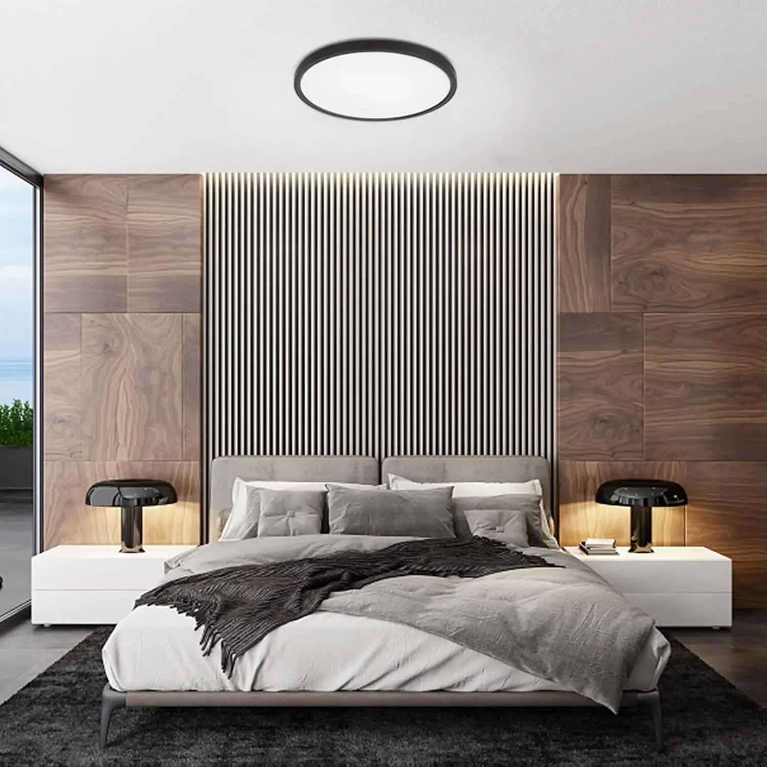 27cm 37cm Ultra Thin LED Ceiling Lamp 220V Indoor Lighting Room Decoration Ceilings Light for Kitchen Bedroom Corridor BathroomXJ2500613