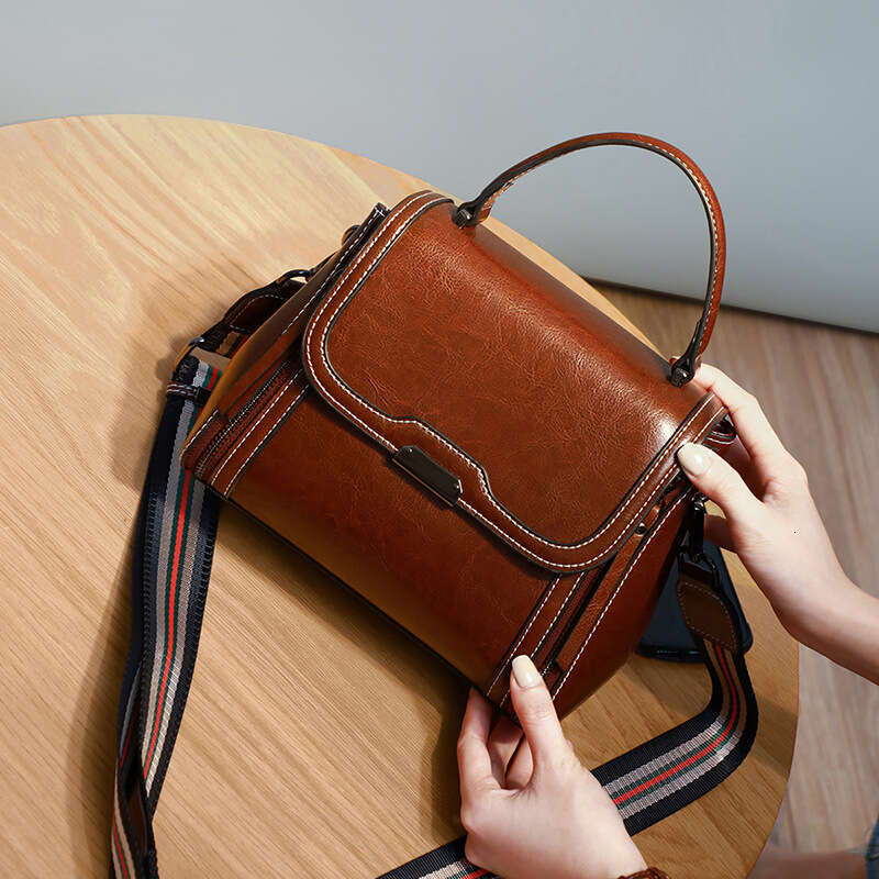 New Trend Genuine Leather Women S Fashion Handbag Versatile Shoulder Crossbody Bag For Women
