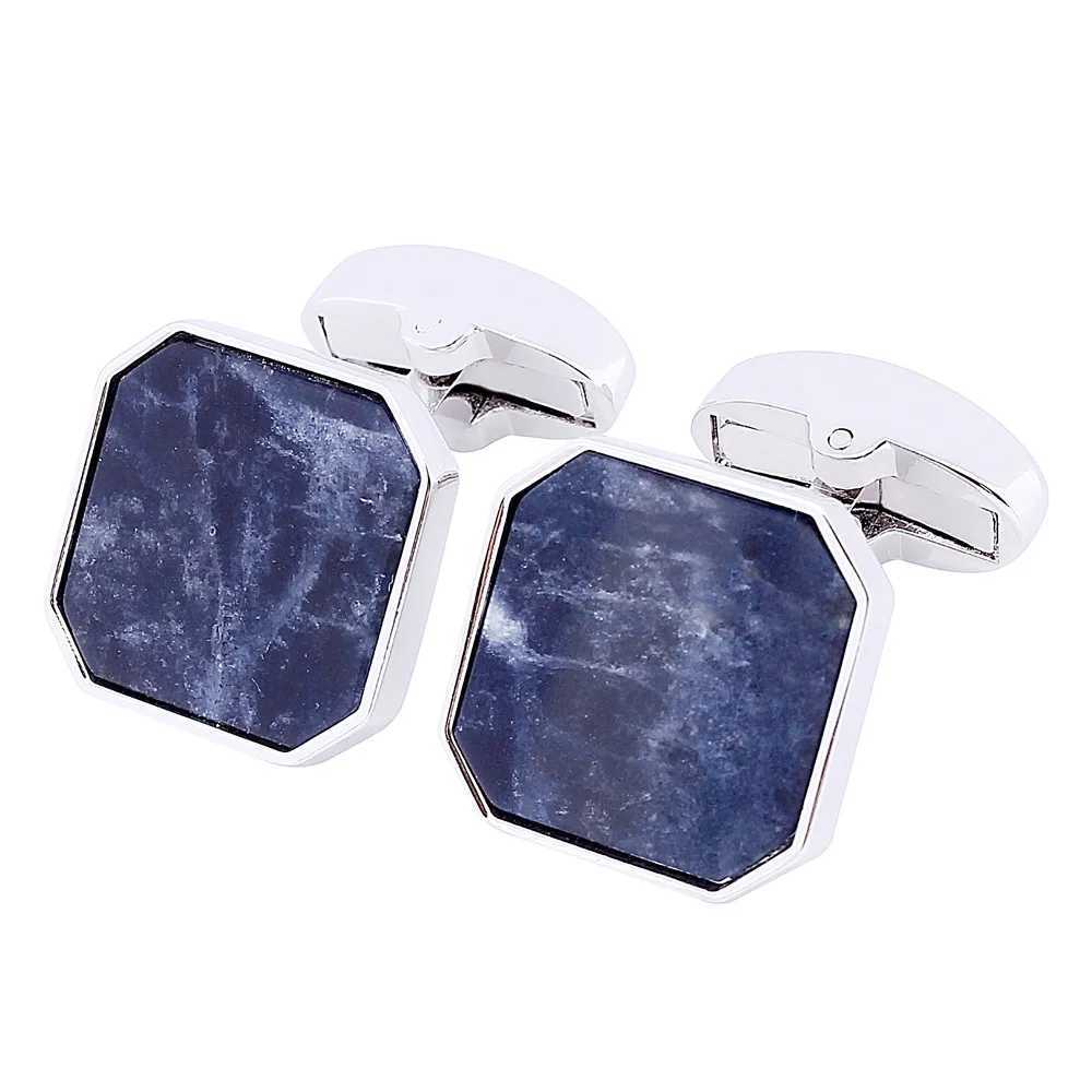 HAWSON Classic Mens Cufflinks Square Vintage Shell Pearl 2 Buttons French Shirts Cuff Links Fashion Jewelry for WeddingXJ250614