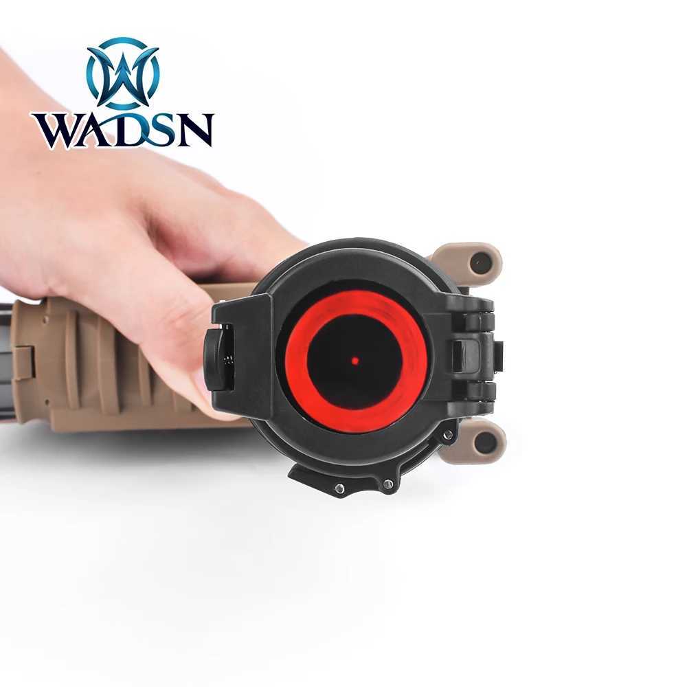 WADSN Tactical Flashlight IR Filter for M961 M910 Scout Light Hunting Weapon Light 40mm IR Laser Filter Protective Cover XJ250613