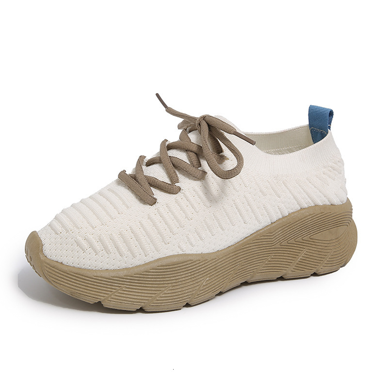 Ddmysports Summer New Flyknit Korean Style Sports Women S Mesh Breathable Student Casual Shoes Flat Running F Outdoor Shoes