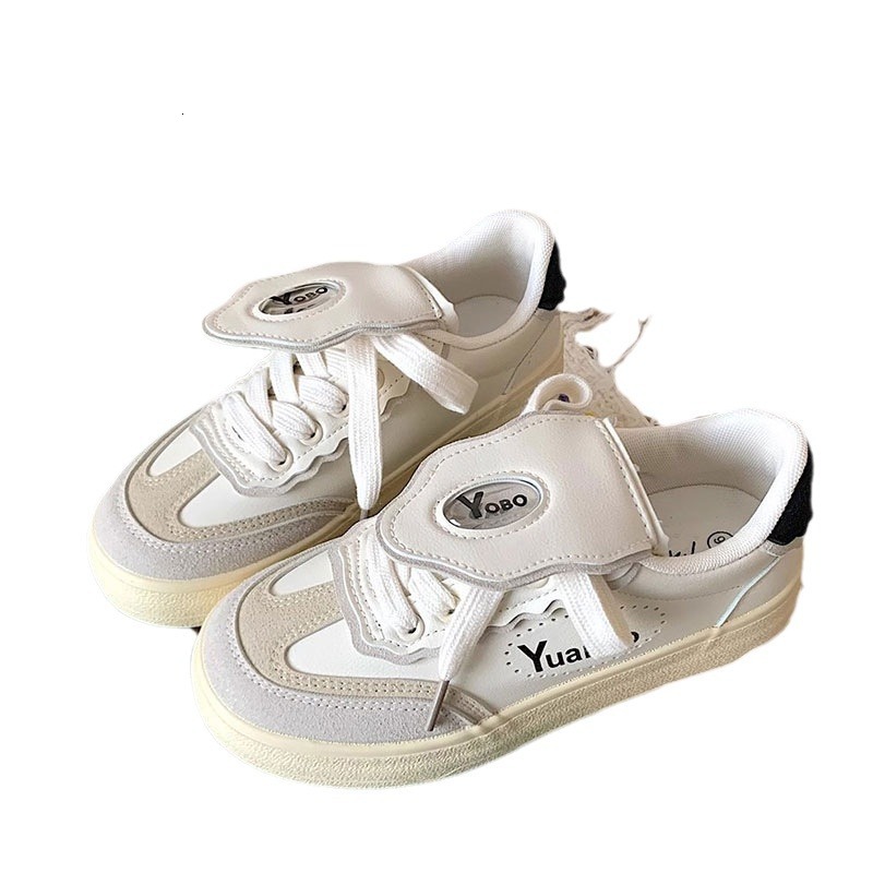 Ddmysports Silver German Training For Women Summer New Niche Design Thick Soled Sports Casual Shoes Breathable Sneakers Outdoor Shoes