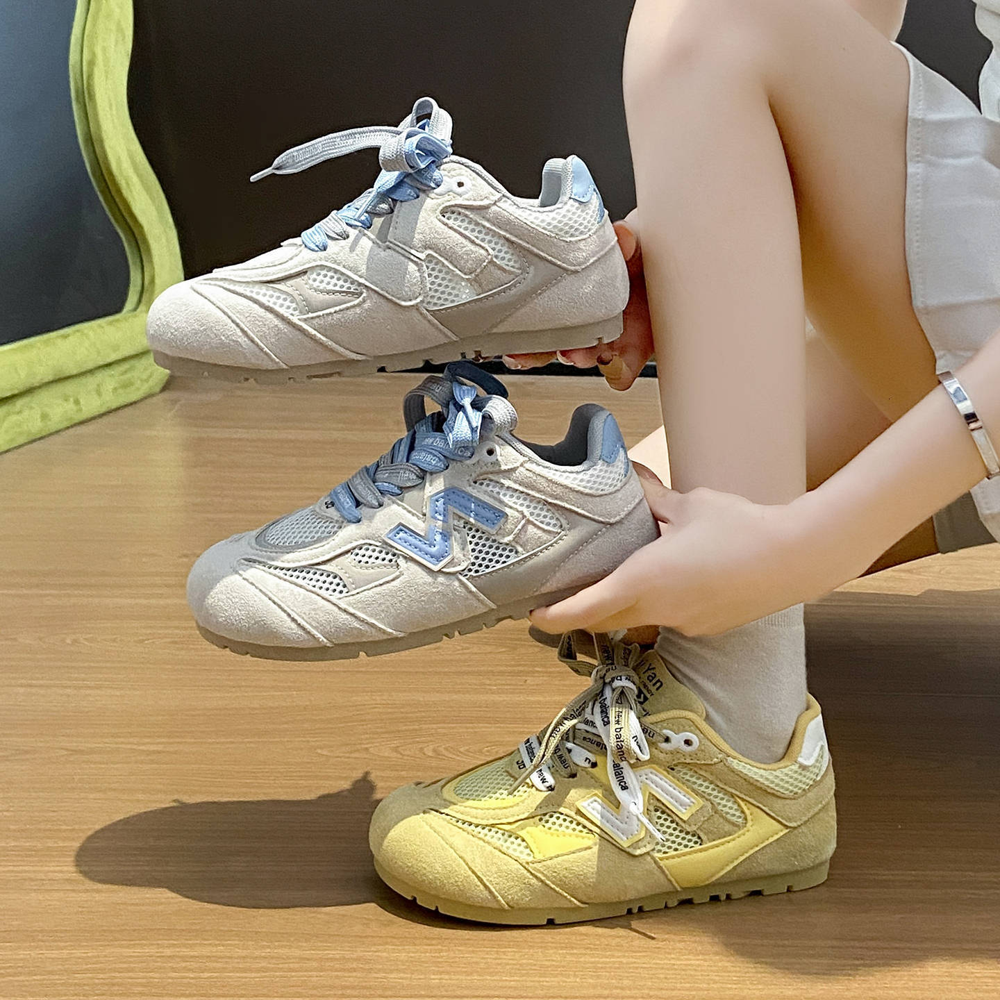 Ddmysports White Sneakers For Women Summer New Korean Style Ins Student Casual Sports Versatile Board Shoes Street Fashion Ysa Outdoor Shoes