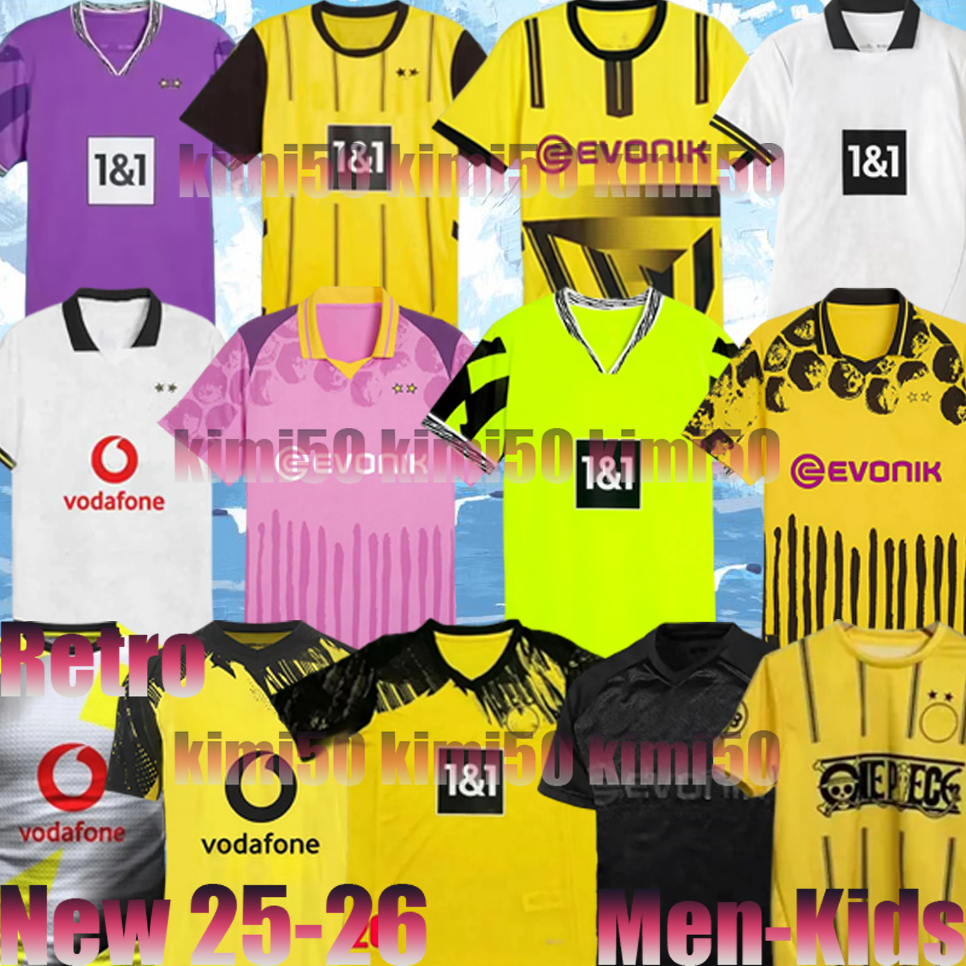 24 25 26 dortmund trikot soccer jerseys JOBE 77 BVBs Special HALLER 2025 4th SABITZER football shirt ADEYEMI BRANDT All Black MOUKOKO mens kids Kits Borussias trikots