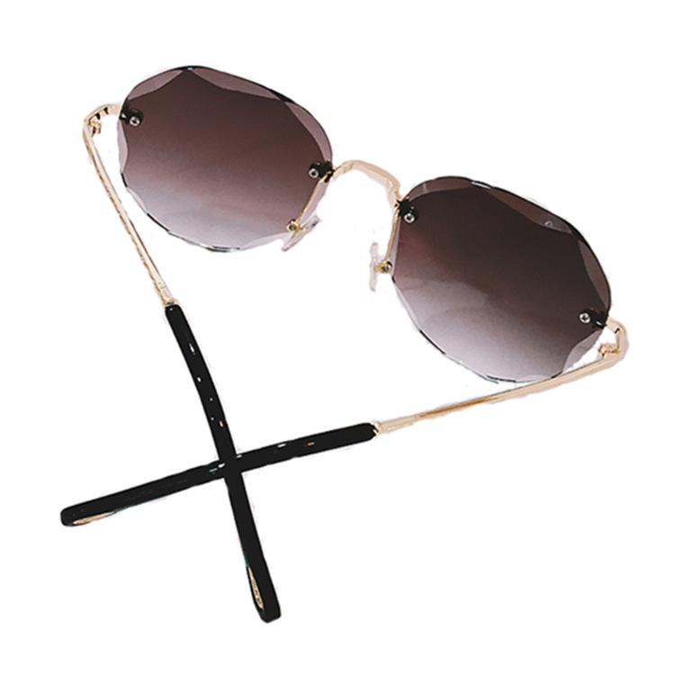 Chic Gender-neutral Prescription Ready Spectacles Trendy Lens-less Optical Frames