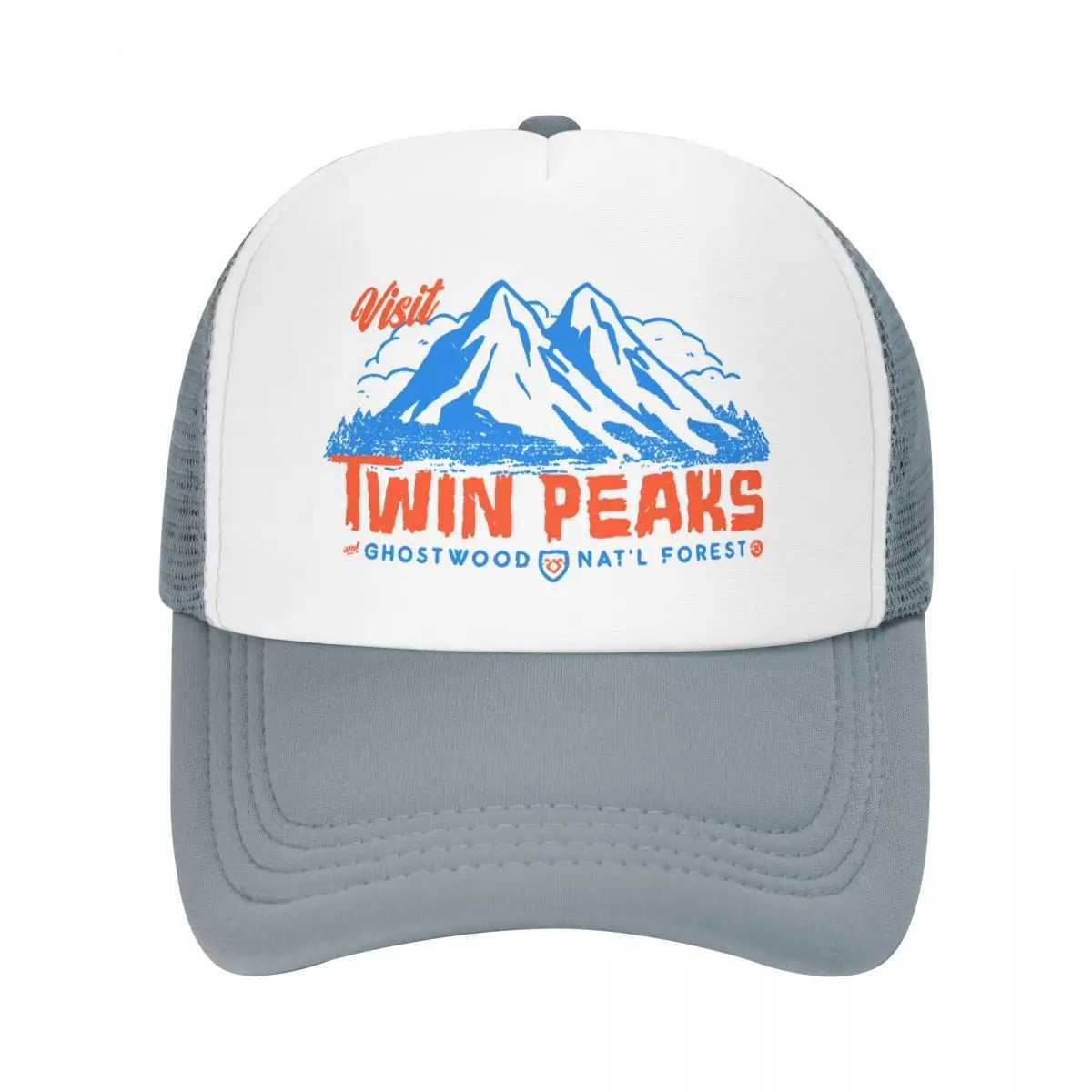 Twin Peaks New Summer Plus Size Streetwear Mesh Baseball Caps Unisex Sport Sun Hat Breathable Polyester Summer Trucker Cap W250614