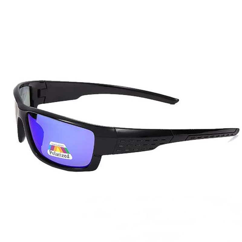 Glitztxunk Polarized Sunglasses Men Brand Designer Square Sports Sun Glasses for Men Driving Black Frame Goggle UV400 sunglasses Z250614