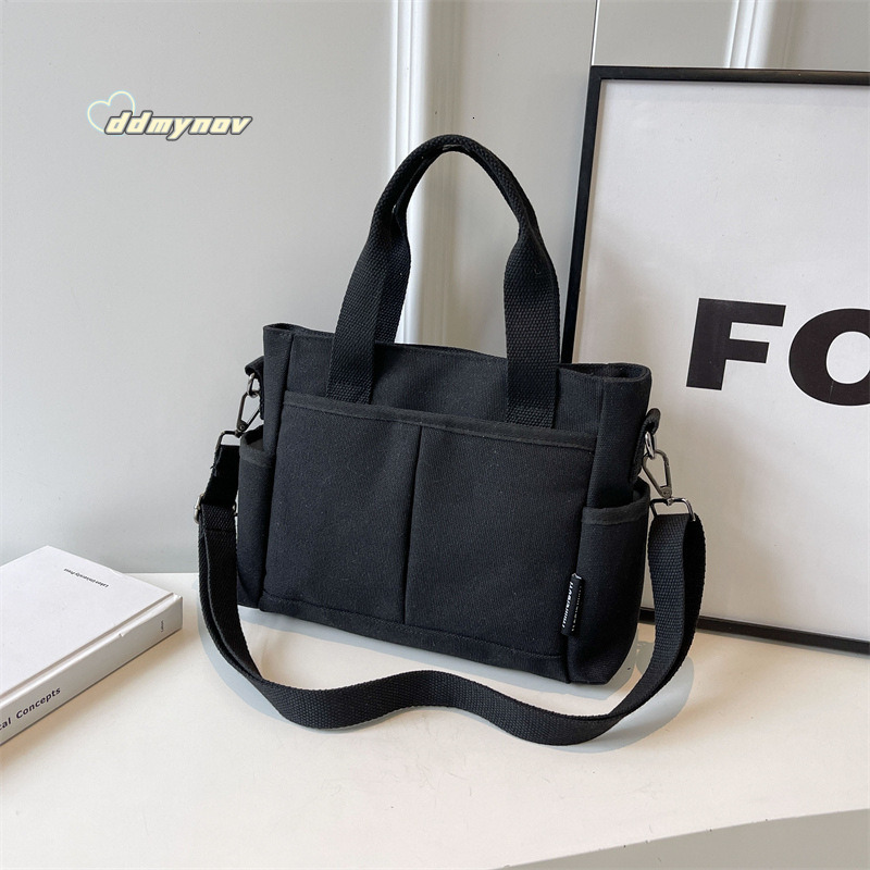 New Crossbody Women, Artistic Shoulder Canvas Bag, Student Commuter Casual Portable Tote Bag for Women ddmynov