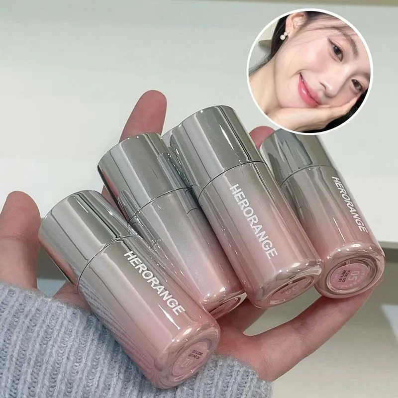 HERORANGE Liquid Blush Natural Complexion-enhancing Low-saturation Matte Multi-purpose Blush Liquid 250614