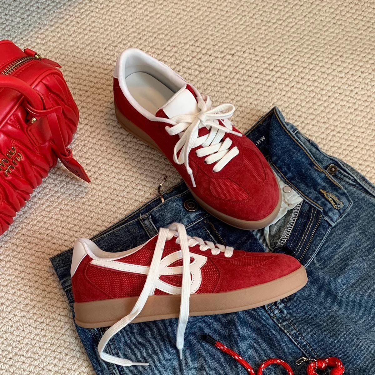 Ddmysports Dexun Women Spring New Agan Shoes Lightweight Flat Versatile White Casual Sneakers Outdoor Shoes