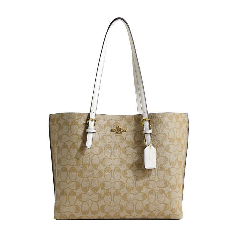 Free shipping French Handheld Tote for Women 2025 New Trend Brand Same Style Large Capacity Versatile Shopping Shoulder Bag