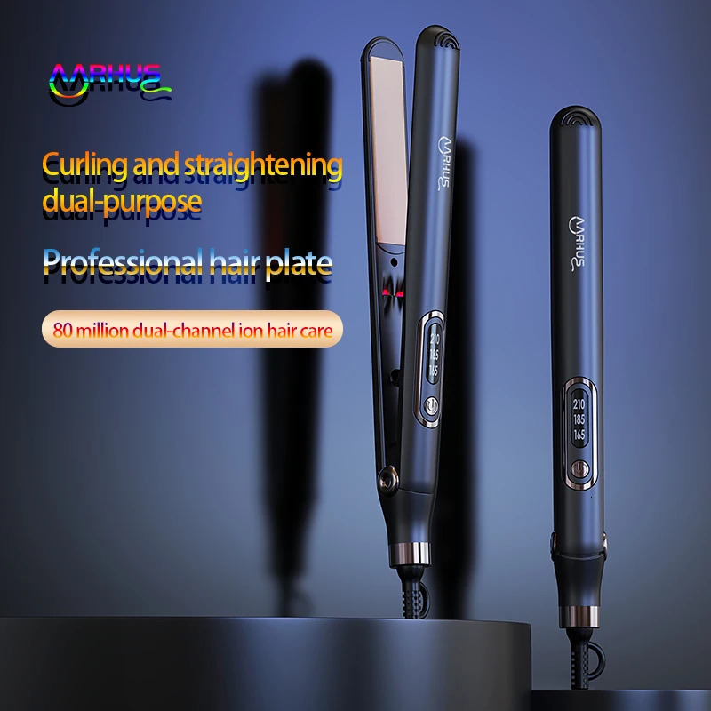 Comb Straightener Curler Dual Purpose Negative Ion Essential Oil Hair Care Professional And Safe Hairdressing Equipment 250611