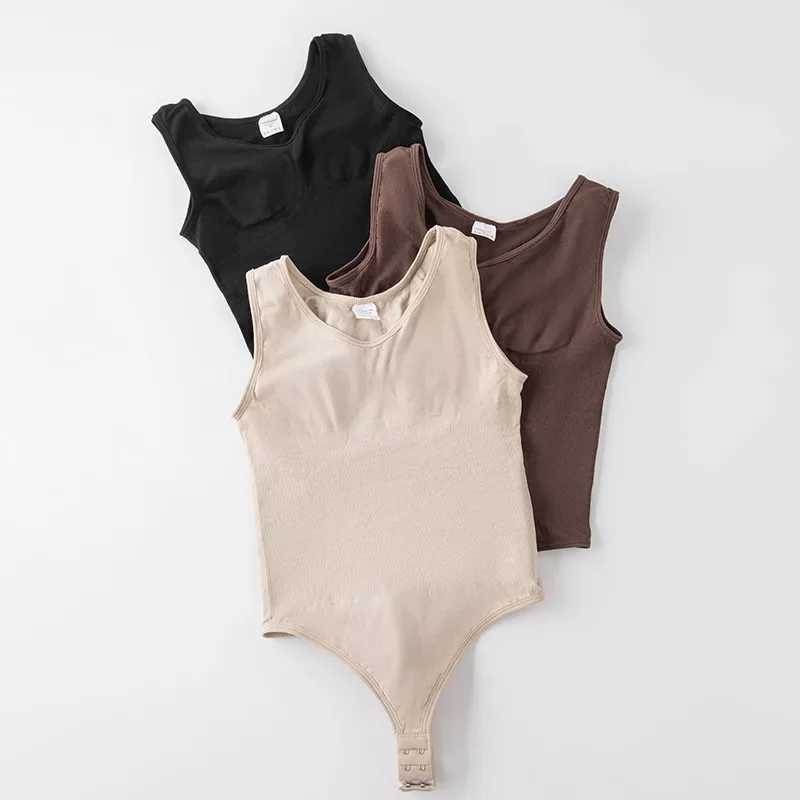 Shapewear Bodysuit Thong Fajas Body Shaper for Women Seamless Light Tummy Control Slimming Flat Belly Underwear Open Crotch XJ250614