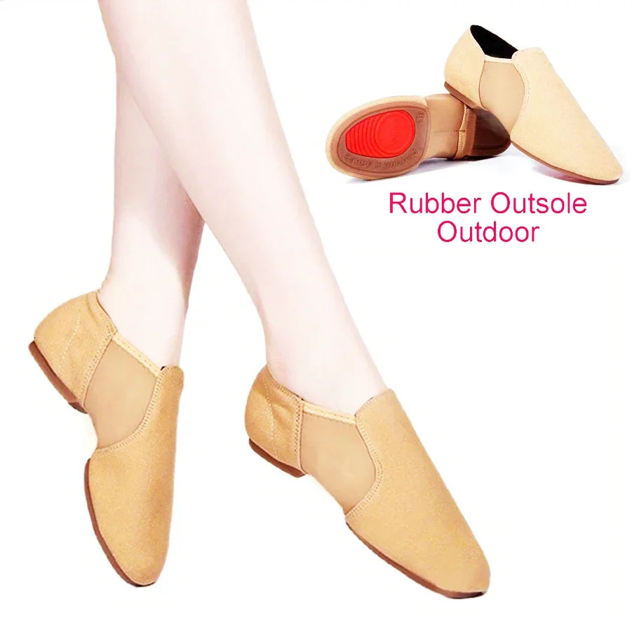 Stretch Jazz Salsa Dance Shoes For Women Men Girls Latin Yoga Ballet Teacher Dance Sneakers Sandal Outdoor Sports Excercise Shoe 250613