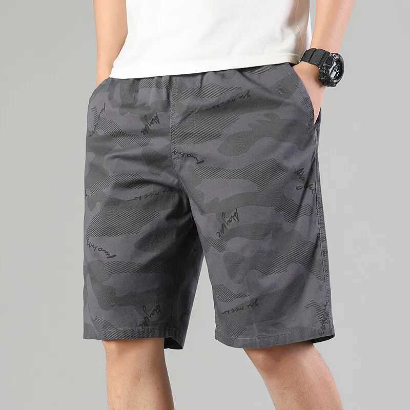 Mens Sweat Shorts Relaxed Fit Mens Cargo Shorts Casual Camo Shorts Drawstring Cotton Shorts Stretch Elastic Waist W250614
