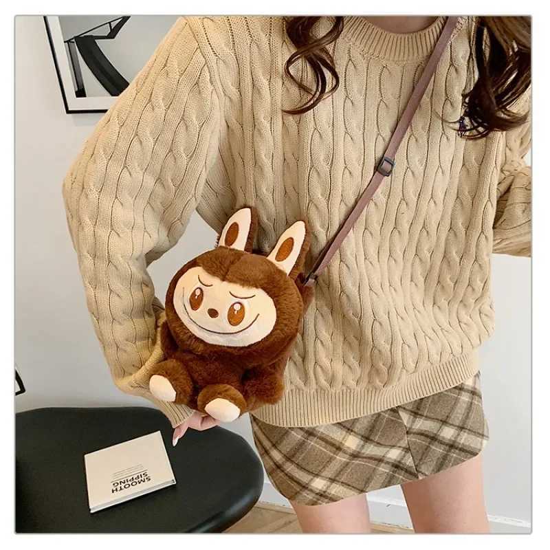 Labubu Mobile Phone Bag Fashion Crossbody Bags Character Derivative Peripherals Portable Organizer Bag Birthday Gifts Z250614