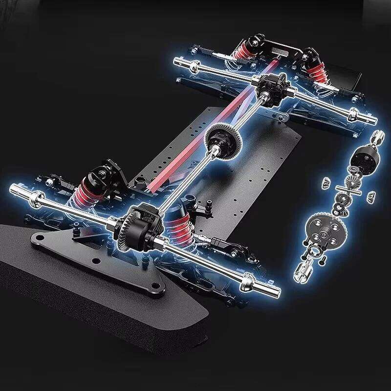 Meijiaxin 7303 Remote Control Rally Car 1/7 C3 Simulation Citroen Brushless High-Speed Off-Road Vehicle Rc Model