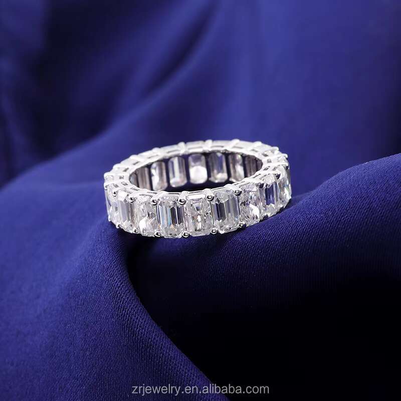 Lab-Grown Diamond 1CT VVS IGI Certificate D E Color Engagement Ring Womens Synthetic Diamond S925 Silver Ring