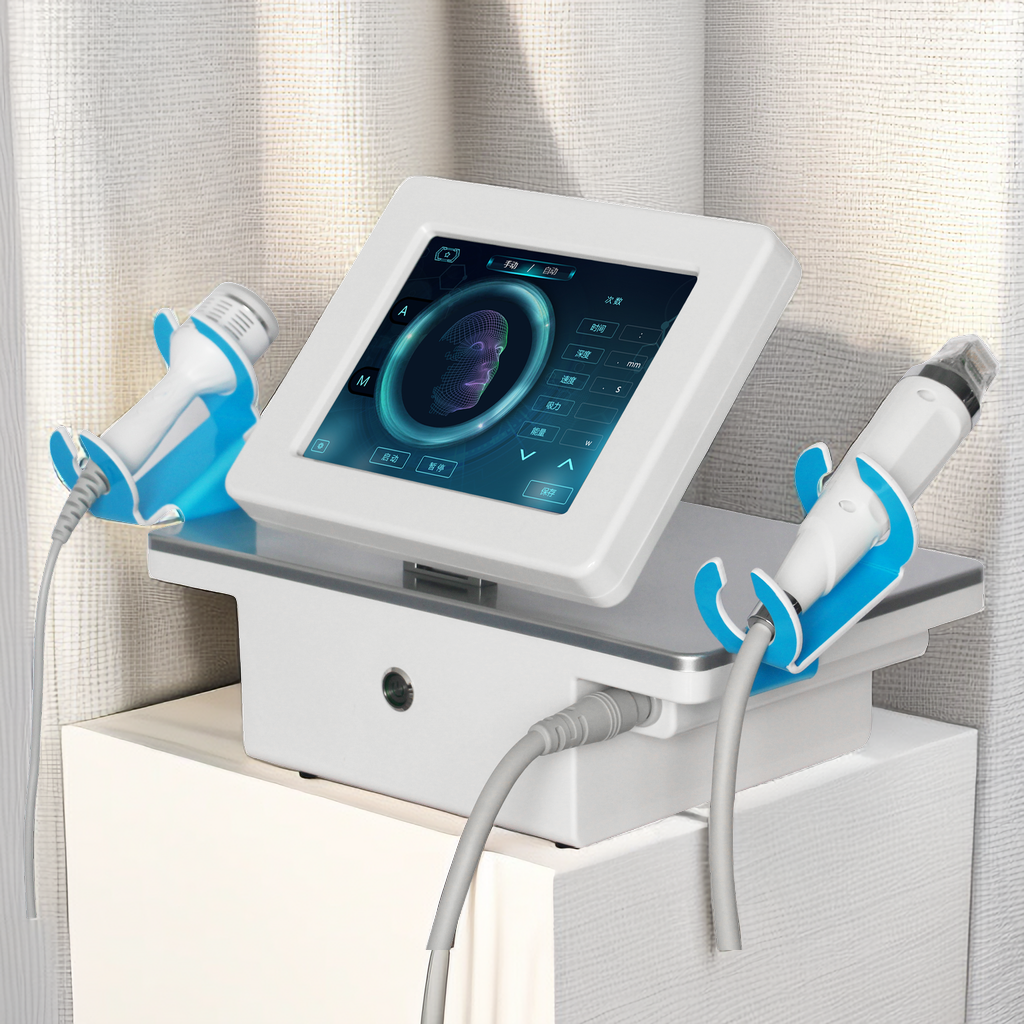Gold Micro-needle RF Instrument for Beauty Salons, Wrinkle Lightening, Skin Rejuvenation, Firming and Lifting, Multi-functional Anti-aging Beauty Inst
