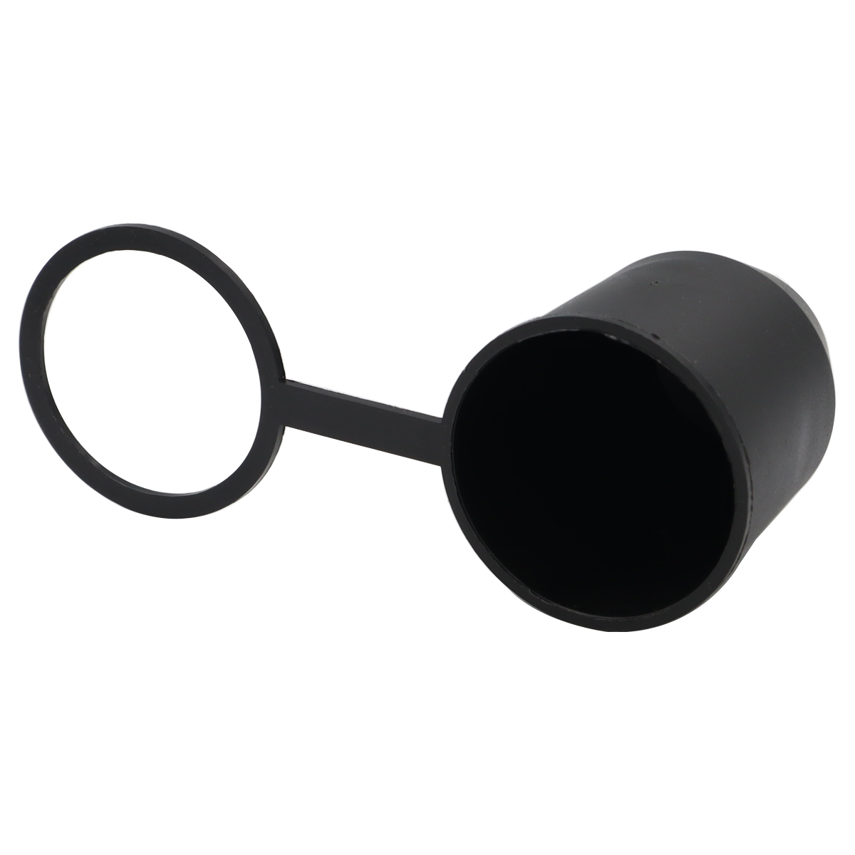 1.97-inch universal vehicle towing rod ball cover plastic towing hitch protective cap black, suitable for RV trailers