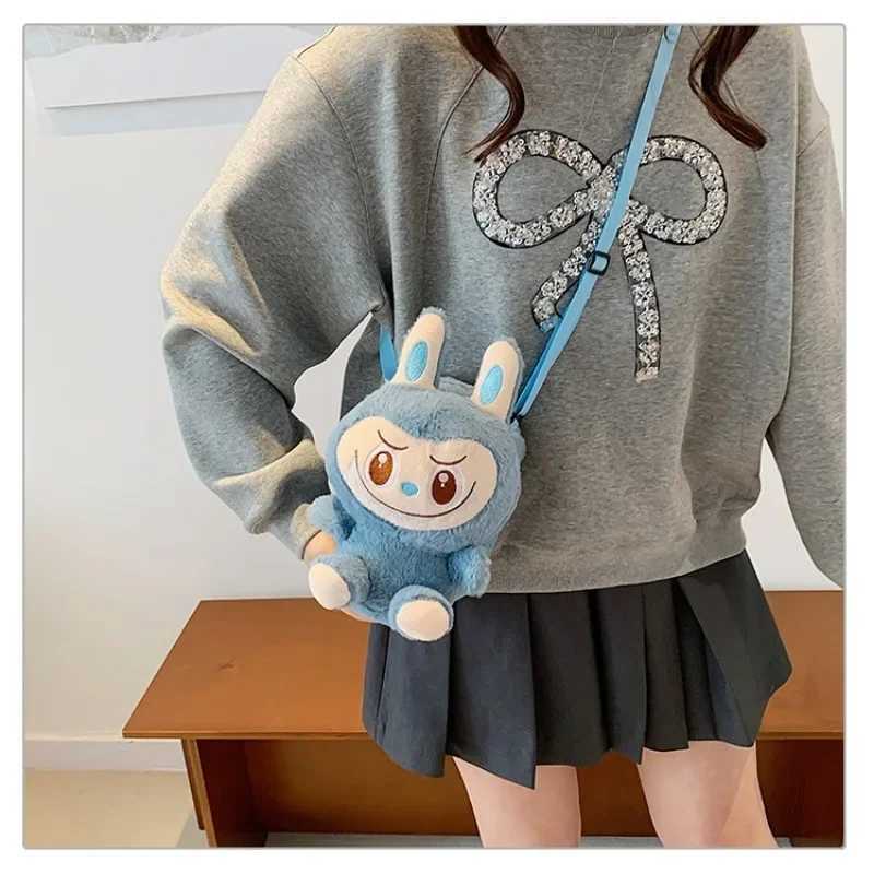 Labubu Mobile Phone Bag Fashion Crossbody Bags Character Derivative Peripherals Portable Organizer Bag Birthday Gifts Z250614
